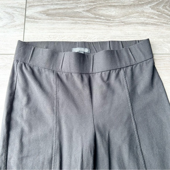 Eileen Fisher washable stretch crepe pant black - Picture 2 of 11